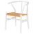 Alban Dining Chair - White/Beige (HGEM368)