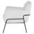 Oscar Occasional Chair - Cloud Grey/Black (HGMV279)