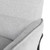 Oscar Occasional Chair - Cloud Grey/Black (HGMV279)