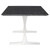 Toulouse Dining Table - Black Wood Vein/Silver (HGNA481)