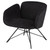 Doppio Occasional Chair - Coal/Black (HGNE221)