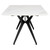Daniele Dining Table - White/Black (HGNE273)