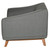 Mara Occasional Chair - Steel Grey/Walnut (HGSC145)