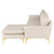 Anders Sectional - Sand/Gold (HGSC482)
