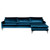 Anders Sectional - Midnight Blue/Black (HGSC489)