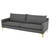 Anders Sofa - Slate Grey/Gold (HGSC491)