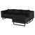 Matthew Sectional - Coal/Black (HGSC637)