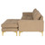 Colyn Sectional - Burlap/Gold (HGSC671)