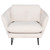 Frankie Occasional Chair - Parchment/Black (HGSC709)