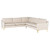 Anders L Sectional - Sand/Gold (HGSC834)