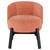 Adelaide Dining Chair - Nectarine/Black (HGSN116)