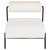 Marni Occasional Chair - Oyster/Black (HGSN202)
