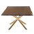 Couture Dining Table - Seared/Gold (HGSR483)