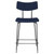 Soli Counter Stool - True Blue/Black (HGSR808)