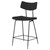 Soli Counter Stool - Activated Charcoal/Black (HGSR809)