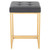 Chi Counter Stool - Tarnished Silver/Gold (HGSX515)