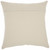 Contemporary Handcrafted Ivory Gold Accent Throw Pillow (386385)