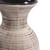 Modern Farmhouse Latte Striped Ceramic Floor Vase (401238)