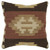 Brown Beige Tribal Down Filled Throw Pillow (403158)