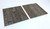 Set Of Two Greywash Rustic Wood Wall Art Hanging Panels (415199)