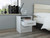 White Open Compartment Two Drawer Nightstand (438333)