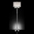 Chic Silver Floor Lamp With Crystal Accents And Silver Shade (468408)