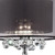 Contempo Silver Floor Lamp With Black Shade And Crystal Accents (468409)