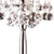 Glam Silver Chandelier Faux Crystal Table Lamp (468662)