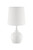 Minimalist White Table Lamp With Touch Switch (468693)