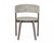 Set Of Two Gray Wenge Dining Chairs (472153)