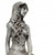 20" Grey Mermaid Indoor Outdoor Statue (473186)