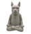 16" Cream Budha Dog Indoor Outdoor Statue (473196)
