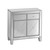 Glamorous Mirrored Bling Two Door Storage Accent Cabinet (401709)