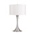 Minimalist Silver Metal Table Lamp (468473)