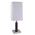 Minimalist White And Brown Tall Table Lamp (468859)