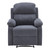 Gray Contemporary Modular Manual Recliner Chair (473552)