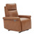 Brown Faux Leather Recliner Chair With Usb Port (473560)