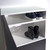 Bamboo Shoe Storage Cabinet - White / Black E4003A2176A00