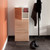 Bamboo Shoe Storage Cabinet - White / Natural Oak Color E4003A2134A00