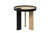 Bruno Side Table - Oak / Pure Black 9003.628085