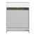 Combi Laundry Cabinet - White / Oak Color E6084A2134A17