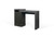 Detroit Console Desk - Concrete and Pure Black 9500.052835
