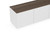 Join 180L2 with Base Sideboard - Walnut and Pure White 9500.405334