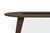 Lago Dining Table w/ Marble Insert - Walnut / Black Marquina 9500.614286
