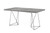 Multi 63" Table Top w/ Trestles - Concrete Look / Black Steel Legs 9500.613982