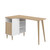 Nook Desk - White / Natural Oak Color X1203X6234X00