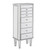 Silver Mirrored Jewelry Armoire (402023)