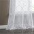 84" Charcoal Trellis Pattern Embroidered Window Curtain Panel (473338)