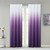 Set Of Two 84" Purple Ombre Window Curtain Panels (473429)