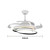 Asymmetric White Ceiling Lamp And Fan (475189)
